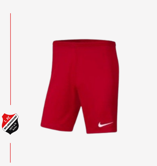 Rote Shorts Erwachsene